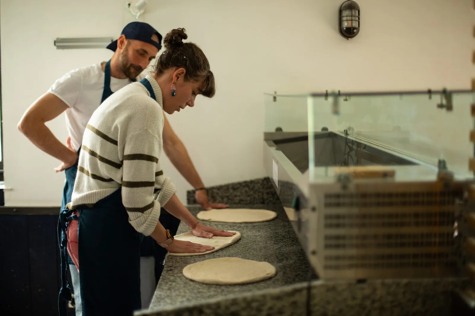 Atelier découverte pizza — moulin à meule de pierre Régine Fontaines-sur-Saône